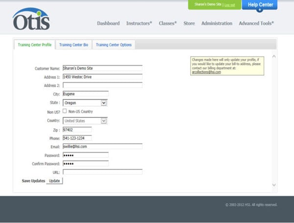 Otis profile