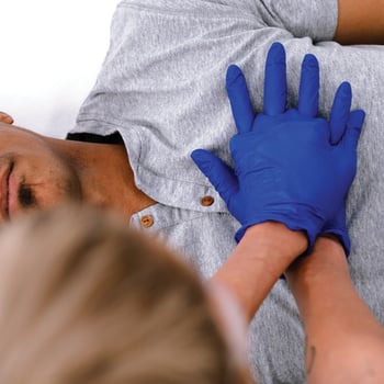 Adult CPR hand placement 700x700