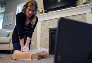 RSV-student-on-manikin